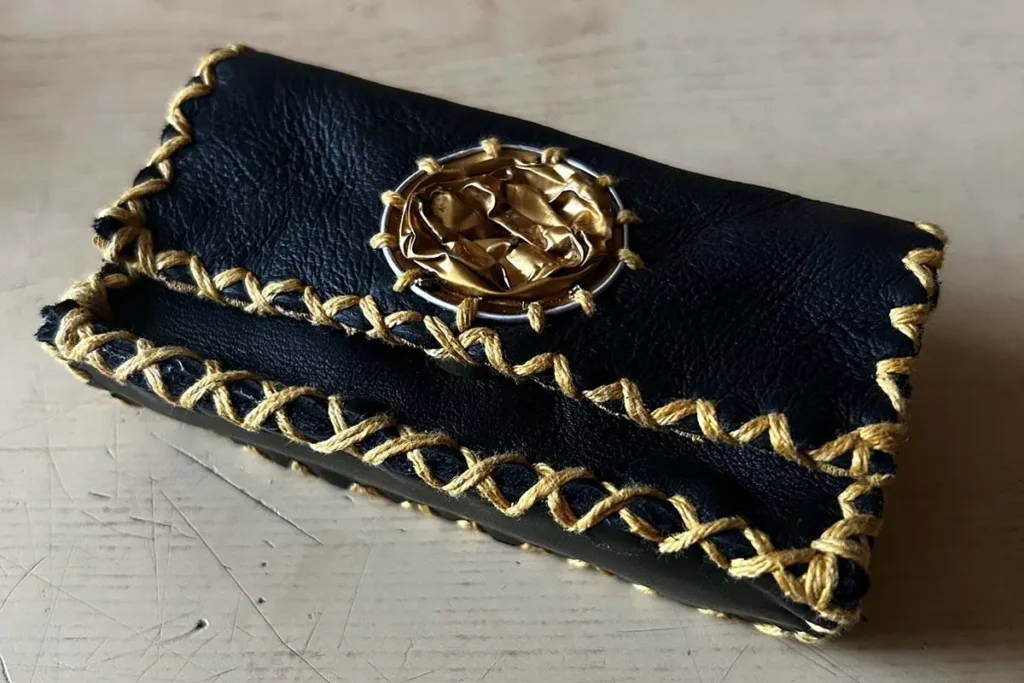 Artypik'Cuir - Maroquinerie artisanale - porte monnaie - grand format